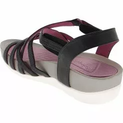 BareTraps Alaya Sandals - Womens Black -Rogan‘s Shoes shop BT ALAYA BLK3