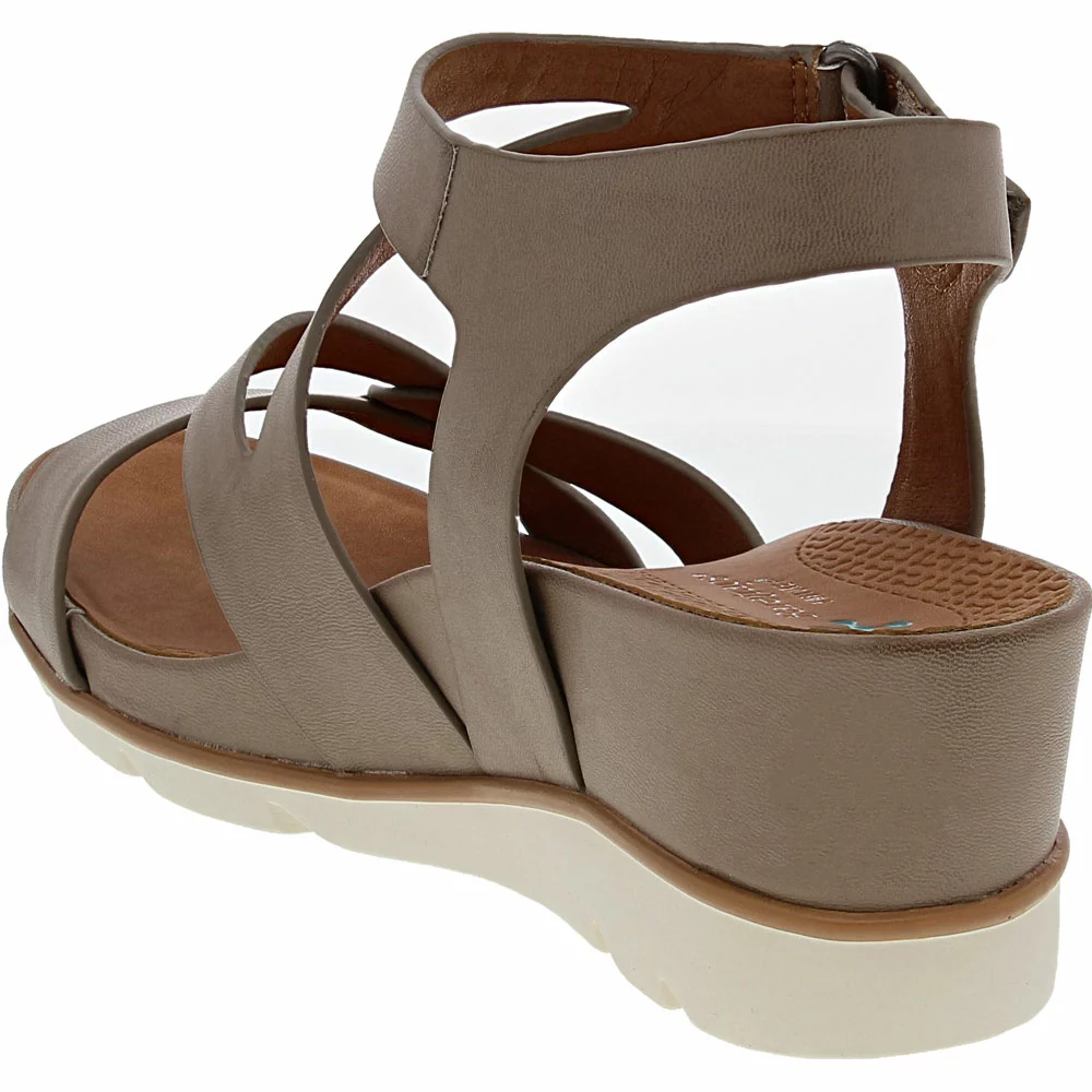 BareTraps Laurie Wedge Womens Sandals Grey 3 BareTraps Laurie Wedge Womens Sandals Grey - Image 3