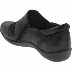 BareTraps Naydia Casual Dress Shoes - Womens Black Micro -Rogan‘s Shoes shop BT NAYDIA BLK3