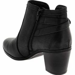 BareTraps Octa Ankle Boots - Womens Black -Rogan‘s Shoes shop BT OCTA BLK3