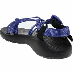 Chaco Z Cloud X2 Womens Outdoor Sandals Overhaul Blue White -Rogan‘s Shoes shop CA 106060 BLE3