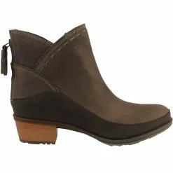 Chaco Cataluna Mid Ankle Boots - Womens Fossil