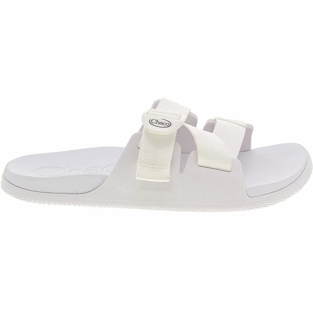 Chaco Chillos Slide Water Sandals - Womens White 1 Chaco Chillos Slide Water Sandals - Womens White