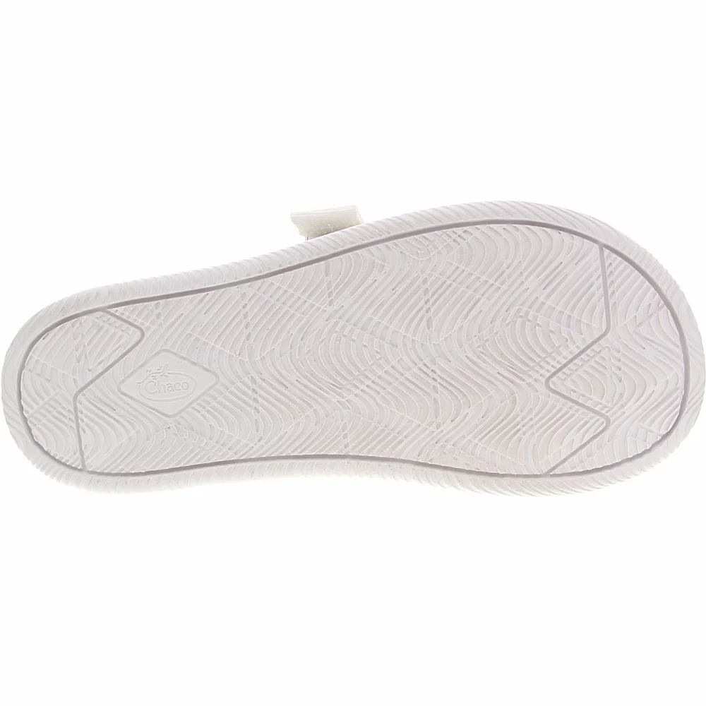 Chaco Chillos Slide Water Sandals - Womens White 4 Chaco Chillos Slide Water Sandals - Womens White - Image 4