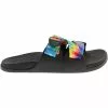 Chaco Chillos Slide Water Sandals - Womens Black Tie Dye
