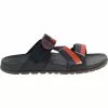 Chaco Lowdown Womens Slide Sandal Blocoum Red