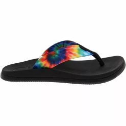 Chaco Chillos Flip Outdoor Sandals - Womens Dark Tie Dye