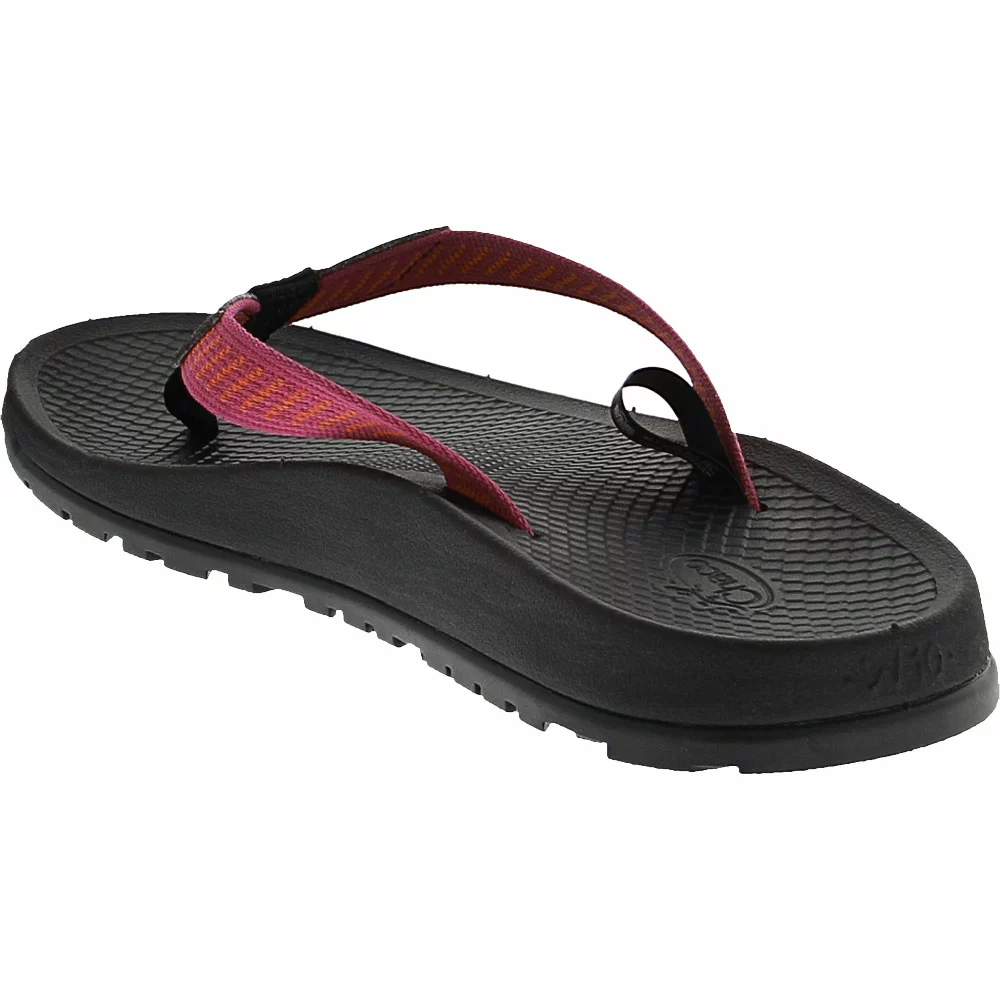Chaco Lowdown Flip Flop Sandals - Womens Score Fuschia 3 Chaco Lowdown Flip Flop Sandals - Womens Score Fuschia - Image 3