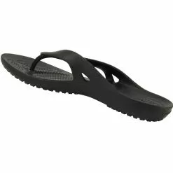 Crocs Kadee Flip Flop 2 Flip Flops - Womens Black -Rogan‘s Shoes shop CC 202492 BLK3