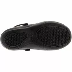 Crocs Mercy Clog Sandals - Womens Black Silver -Rogan‘s Shoes shop CC MERCY BLK4