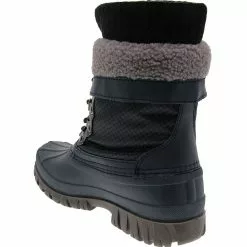 Cougar Creek Winter Boots - Womens Navy Houndstooth -Rogan‘s Shoes shop CG CREEK DNW3