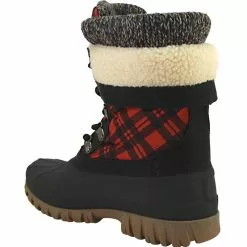 Cougar Creek Winter Boots - Womens Black Red 6 Cougar Creek Winter Boots - Womens Black Red -Rogan‘s Shoes shop CG CREEK XRD3
