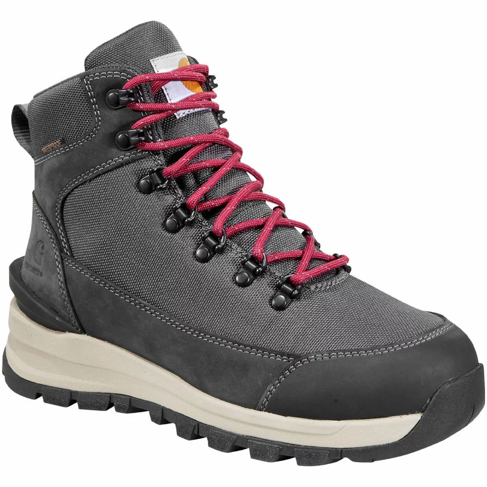 Carhartt Boots Carhartt Fh6587 Gilmore Wp Waterproof Hiking Shoes - Womens Dark Grey 2 Carhartt Boots Carhartt Fh6587 Gilmore Wp Waterproof Hiking Shoes - Womens Dark Grey - Image 2