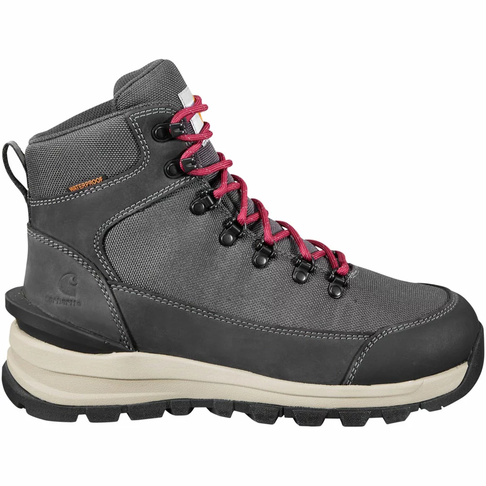Carhartt Boots Carhartt Fh6587 Gilmore Wp Waterproof Hiking Shoes - Womens Dark Grey 1 Carhartt Boots Carhartt Fh6587 Gilmore Wp Waterproof Hiking Shoes - Womens Dark Grey