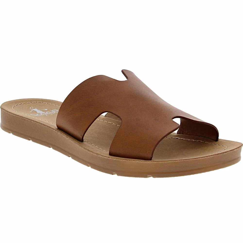 Corkys Bogalusa Sandals - Womens Cognac 2 Corkys Bogalusa Sandals - Womens Cognac - Image 2