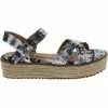 Corkys Pilot Sandals - Womens Blue Tie Dye