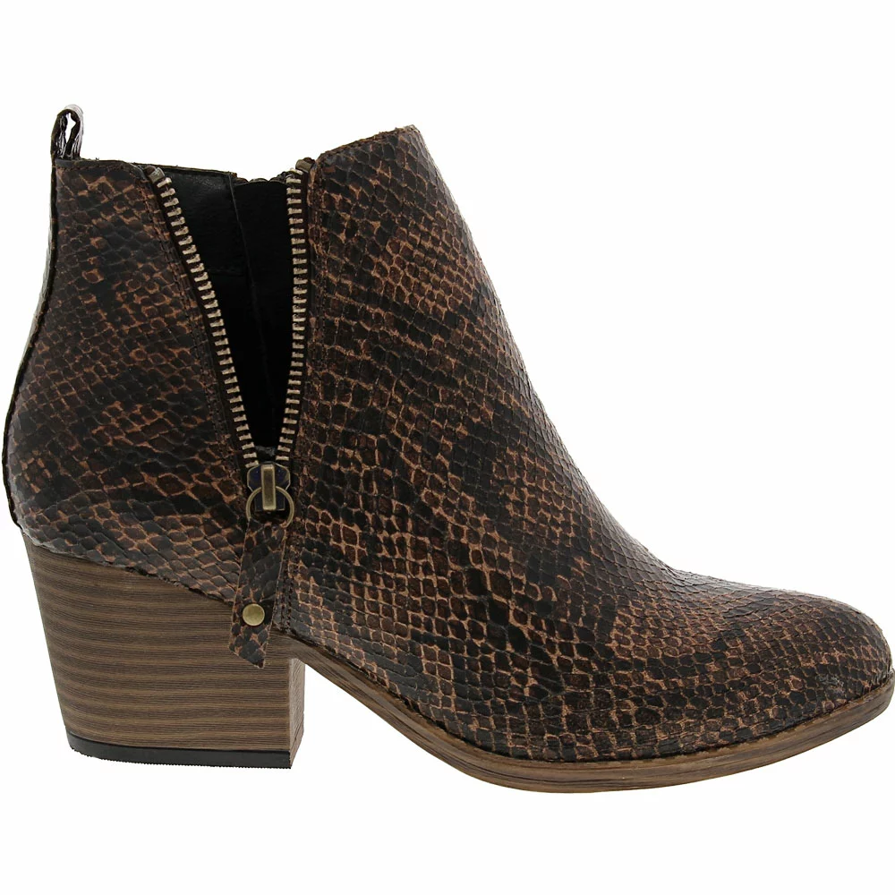 Corkys Tombstone Ankle Boots - Womens Chocolate 1 Corkys Tombstone Ankle Boots - Womens Chocolate