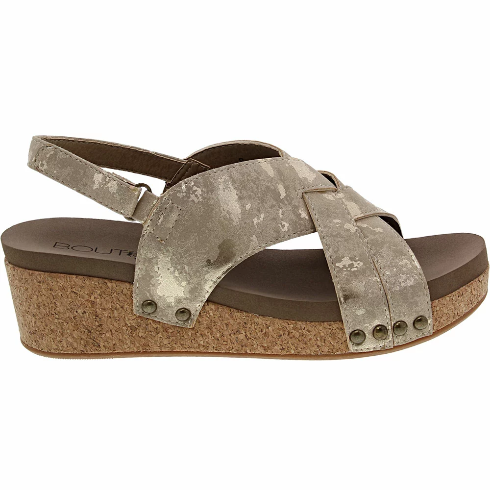Corkys Wow Sandals - Womens Taupe 1 Corkys Wow Sandals - Womens Taupe