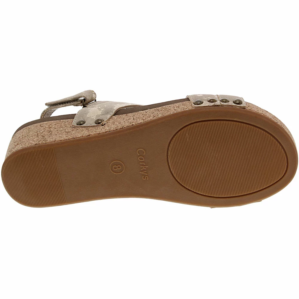 Corkys Wow Sandals - Womens Taupe 4 Corkys Wow Sandals - Womens Taupe - Image 4