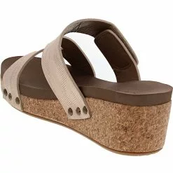 Corkys Zipadee Sandals - Womens Gold -Rogan‘s Shoes shop CK ZIPADEE GLD3