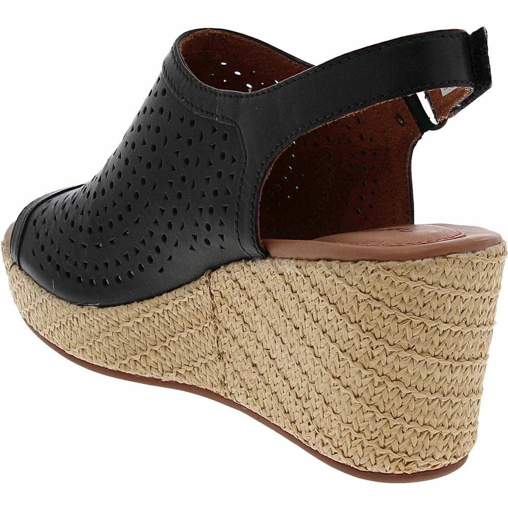 Cobb Hill Erika Slingback Sandals - Womens Black 3 Cobb Hill Erika Slingback Sandals - Womens Black - Image 3