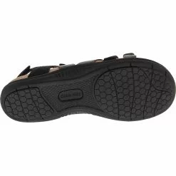 Cobb Hill Rubey Instep 3 Strap Womens Sandals Black -Rogan‘s Shoes shop CL CI0173 BLK4