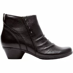 Cobb Hill Laurel Rivet Boot Ankle Boots - Womens Black