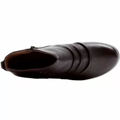 Cobb Hill Laurel Rivet Boot Ankle Boots - Womens Black -Rogan‘s Shoes shop CL CI6227 BLK3