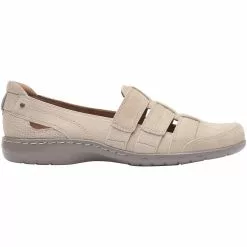 Cobb Hill Penfield Strappy Slip-On Casual Shoes - Womens Dove