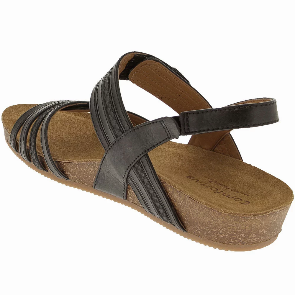 Comfortiva Gabrielle Sandals - Womens Black Multi 3 Comfortiva Gabrielle Sandals - Womens Black Multi - Image 3