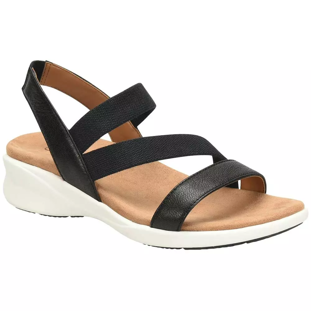 Comfortiva Tayla Sandals - Womens Black 2 Comfortiva Tayla Sandals - Womens Black - Image 2