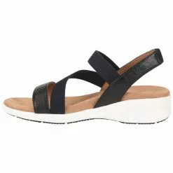 Comfortiva Tayla Sandals - Womens Black 6 Comfortiva Tayla Sandals - Womens Black -Rogan‘s Shoes shop CM 14501 BLK3