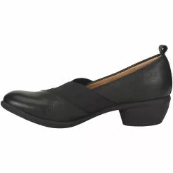 Comfortiva Quinton Slip On Casual Shoes - Womens Black -Rogan‘s Shoes shop CM 16301 BLK3