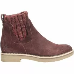 Comfortiva Rawnie Casual Boots - Womens Red Suede