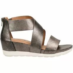 Comfortiva Pacifica Wedge Womens Sandal Anthracite
