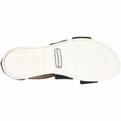 Comfortiva Pacifica Wedge Womens Sandal Black -Rogan‘s Shoes shop CM 30600 BLK4