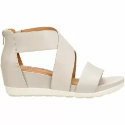 Comfortiva Pacifica Wedge Womens Sandal Light Grey