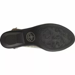 Comfortiva Faye Sandals - Womens Grey Snake -Rogan‘s Shoes shop CM 8330041 GRS4