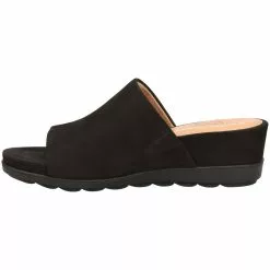 Comfortiva Pax Sandals - Womens Black Nubuck -Rogan‘s Shoes shop CM CT030431 BLN3