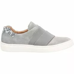 Comfortiva Tamyra Slip On Casual Shoes - Womens Grey Suede