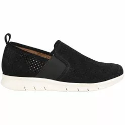 Comfortiva Casey Lifestyle Shoes - Womens Black Suede