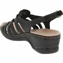 Clarks Lexi Marigold Sandal - Womens Black -Rogan‘s Shoes shop CX 26037481 BLK3