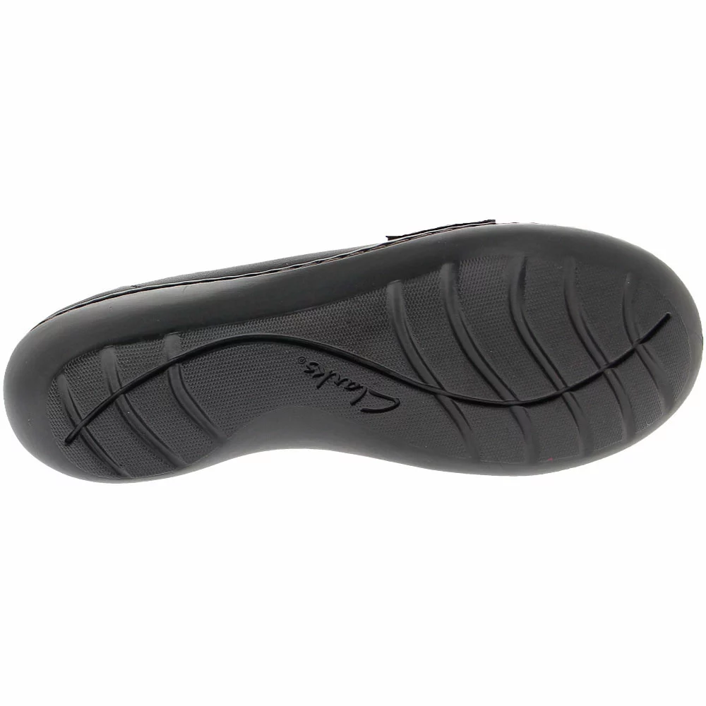 Clarks Ashland Bubble Slip On Casual Shoes - Womens Black 4 Clarks Ashland Bubble Slip On Casual Shoes - Womens Black - Image 4