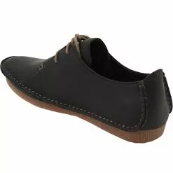 Clarks Janey Mae Casual Shoes - Womens Black -Rogan‘s Shoes shop CX 26112617 BLK3