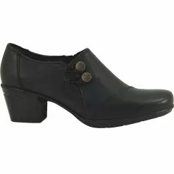 Clarks Emslie Warren Casual Dress Shoe - Womens Black