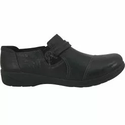 Clarks Cheyn Madi Ortholite SlipOn Casual Shoes - Womens Black