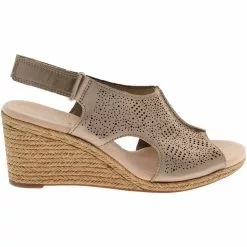 Clarks Lafley Rosen Sandals - Womens Pewter