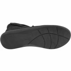 Clarks Sillian Tana Ankle Boots - Womens Black -Rogan‘s Shoes shop CX 26137566 BLK4