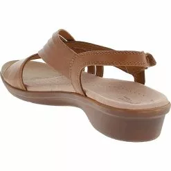 Clarks Loomis Cassey Sandals - Womens Tan -Rogan‘s Shoes shop CX 26140966 TAN3