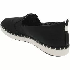 Clarks Step Glow Slip Slip On Casual Shoes - Womens Black -Rogan‘s Shoes shop CX 26141063 BLK3